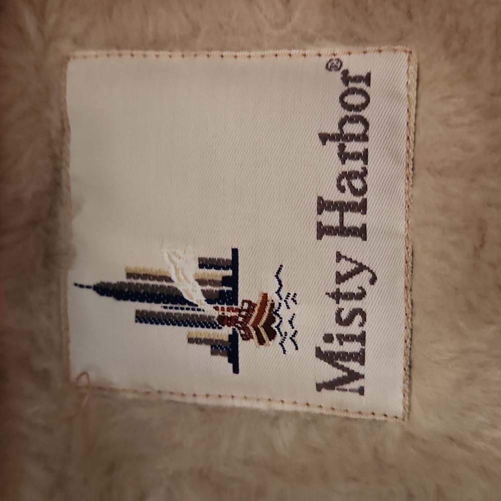 Vintage Misses Size 16R Misty Harbor ILGWU removable lining  Dark Rose Coat - Picture 7 of 15